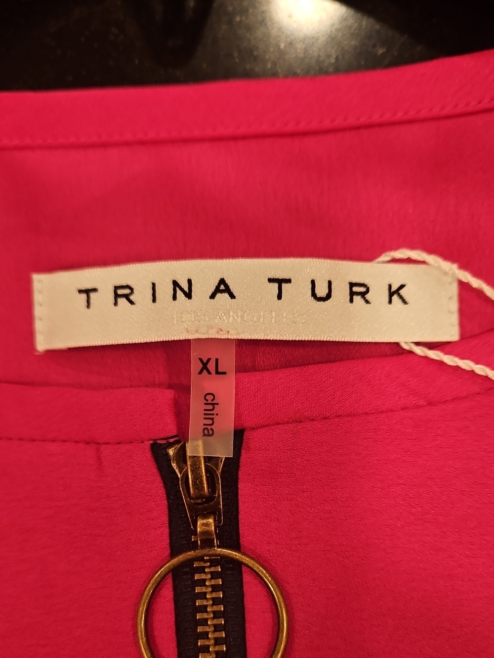 💕TRINA TURK💕 Hasil 2 Dress ~ TPM Teal Plum XL NWT - Picture 12 of 14